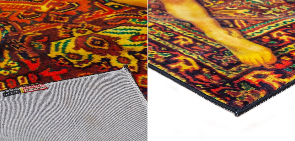 Ковер Seletti Rectangular Rug Lady on Carpet Ковер Seletti Rectangular Rug Lady on Carpet - Loft-Concept в Омске