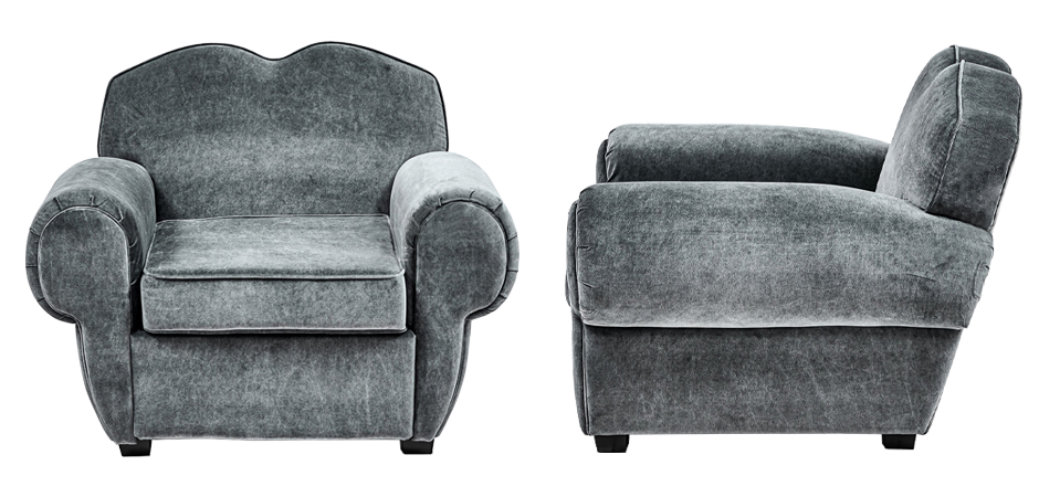 Кресло Braganza Chair Gray Кресло Braganza Chair Gray - Loft-Concept в Омске