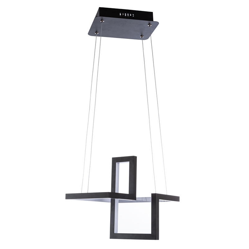 Люстра Esther Geometric Black Chandelier Черный в Омске | Loft Concept 