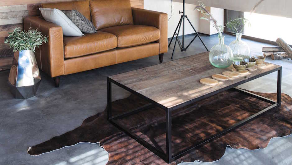 Стол Industrial Minimal Coffee Table 130 Стол Industrial Minimal Coffee Table 130 - Loft-Concept в Омске