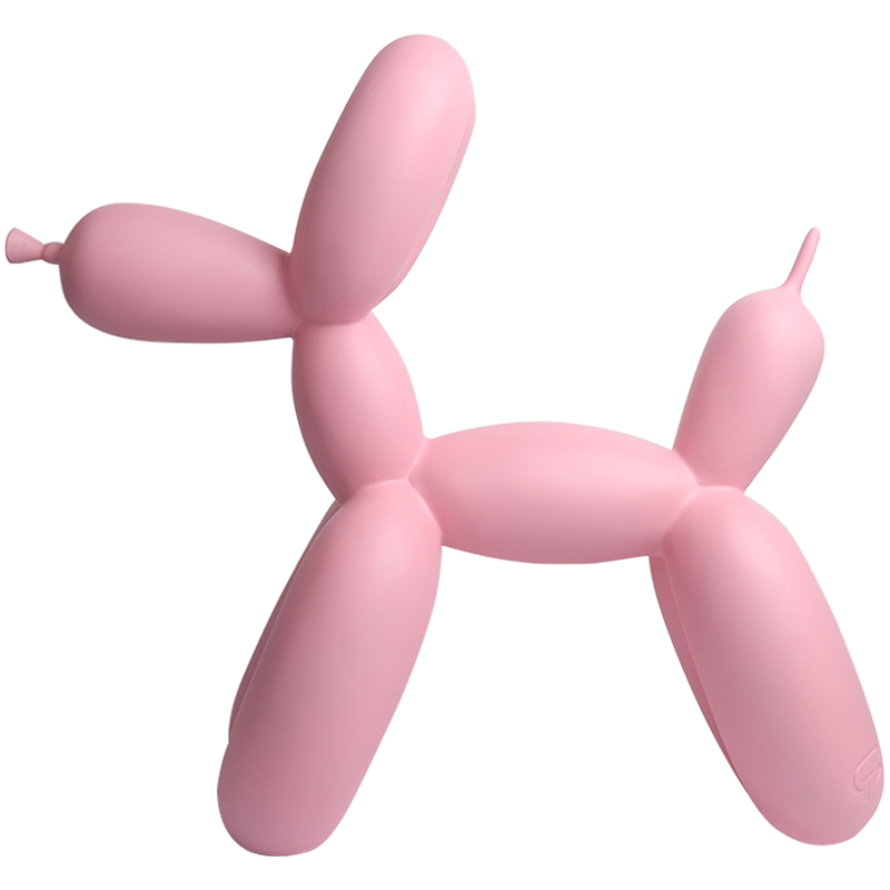 Статуэтка Jeff Koons Balloon Dog Matte Pink Розовый в Омске | Loft Concept 