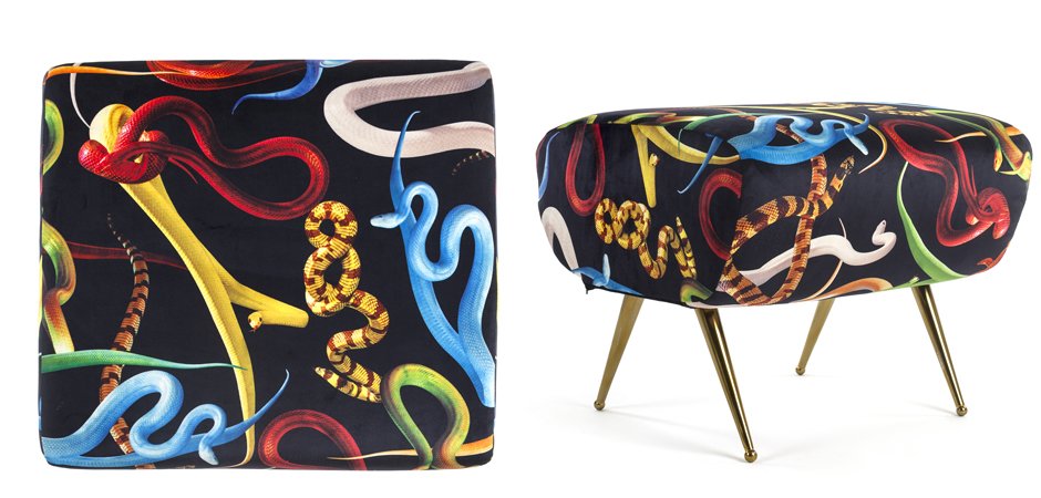 Оттоманка Seletti Pouf Snakes Оттоманка Seletti Pouf Snakes - Loft-Concept в Омске