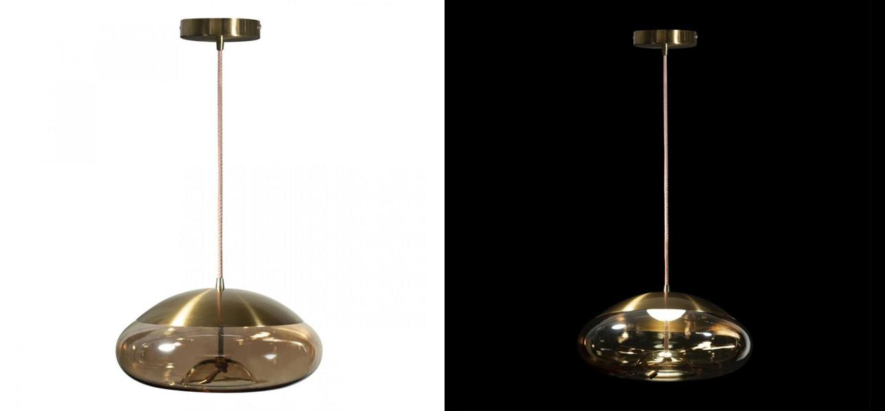 Подвесной светильник Brokis KNOT PC1037 Янтарное стекло - фото №1