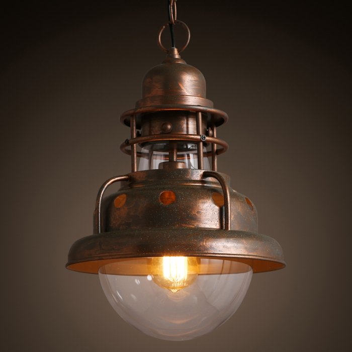 Светильник Old Copper Bubble Pendant Медь в Омске | Loft Concept 