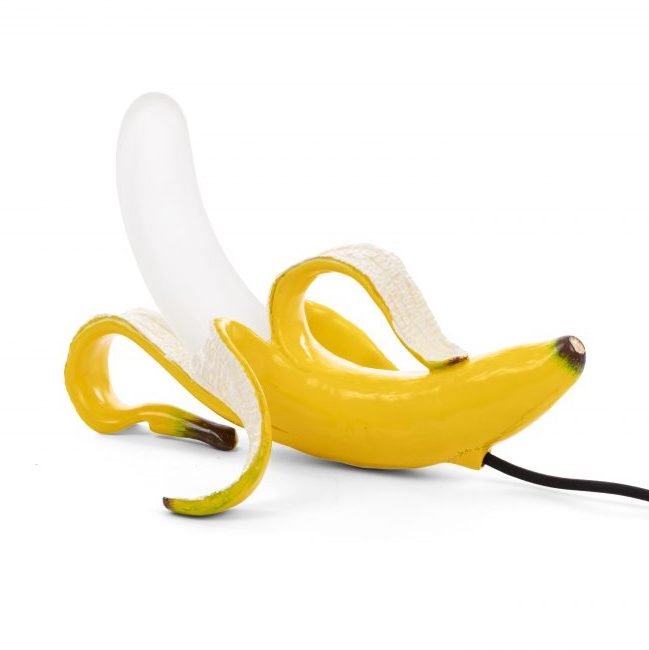 Лампа Seletti Banana Lamp Yellow Huey Design: Studio Job Желтый в Омске | Loft Concept 