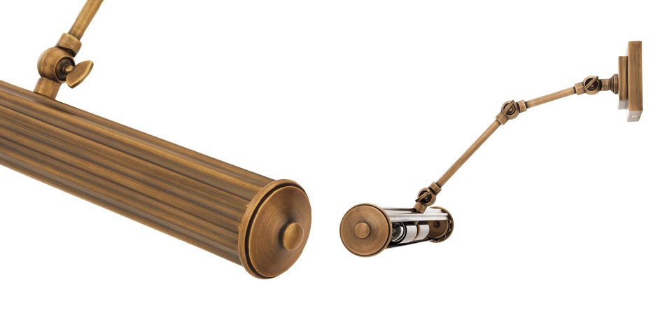 Бра Eichholtz Wall Lamp Luca L Brass Бра Eichholtz Wall Lamp Luca L Brass - Loft-Concept в Омске