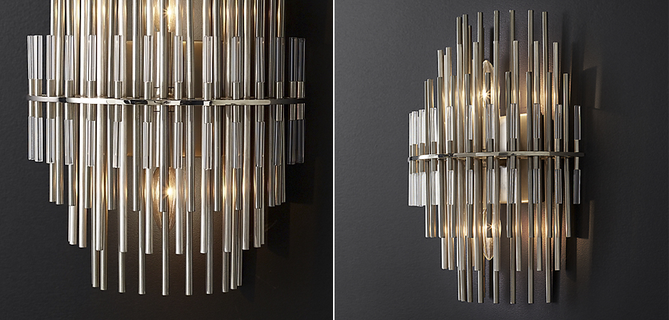 Бра Restoration Hardware Emile Sconce Chrome Бра Restoration Hardware Emile Sconce Chrome - Loft-Concept в Омске