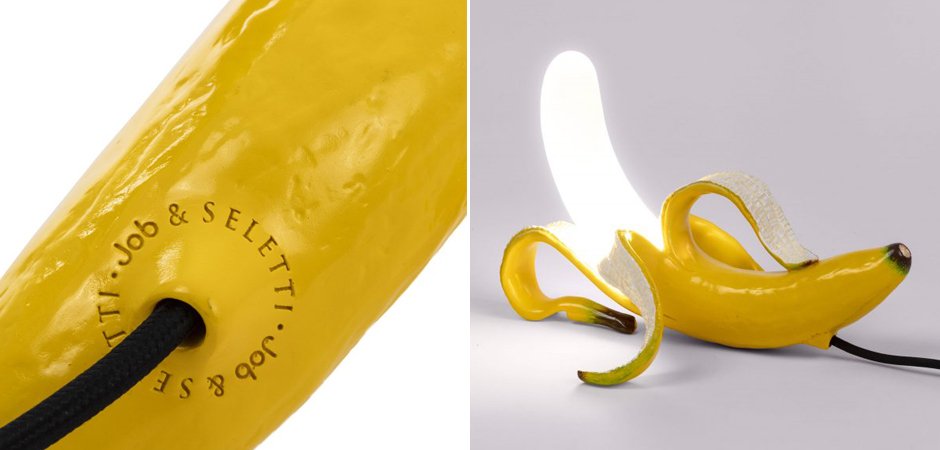 Лампа Seletti Banana Lamp Yellow Huey Design: Studio Job Лампа Seletti Banana Lamp Yellow Huey Design: Studio Job - Loft-Concept в Омске