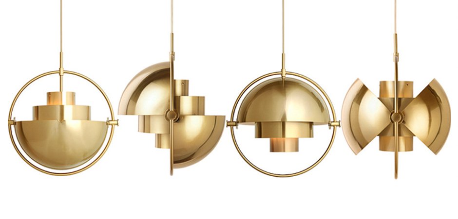 Светильник Louis Weisdorff Multi-lite Pendant Gold Светильник Louis Weisdorff Multi-lite Pendant Gold - Loft-Concept в Омске