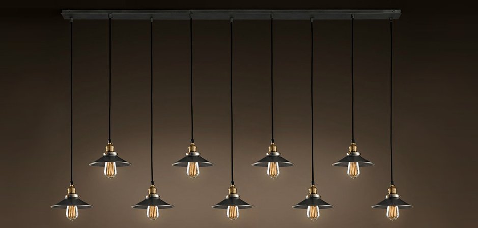 Потолочный светильник Loft Cone Pendant Line 9 Потолочный светильник Loft Cone Pendant Line 9 - Loft-Concept в Омске