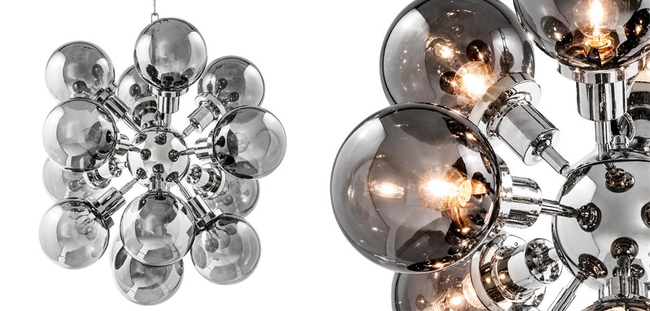 Люстра Chandelier Ludlow Nickel Люстра Chandelier Ludlow Nickel - Loft-Concept в Омске
