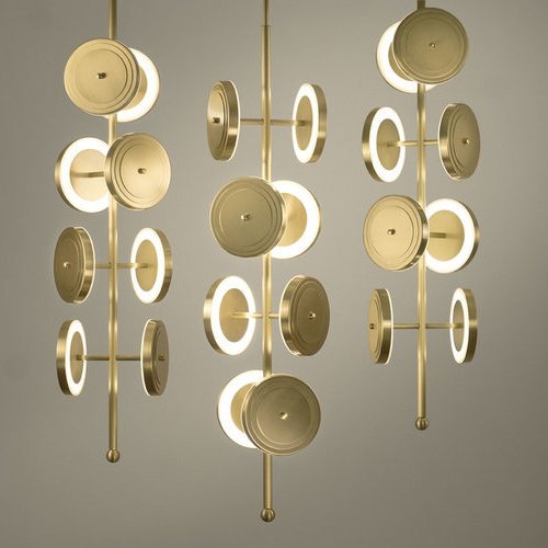 Люстра Larose Guyon LE ROYER CHANDELIER Gold Золотой в Омске | Loft Concept 