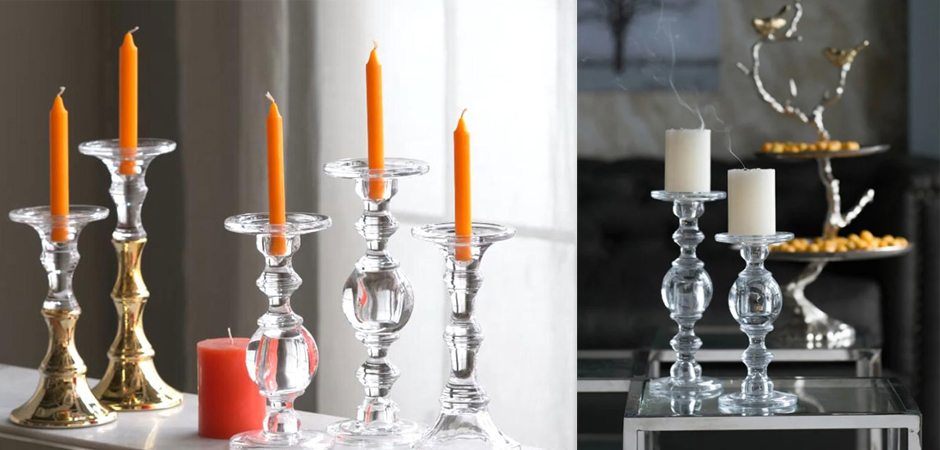 Подсвечник Glass Candlestick I Подсвечник Glass Candlestick I - Loft-Concept в Омске