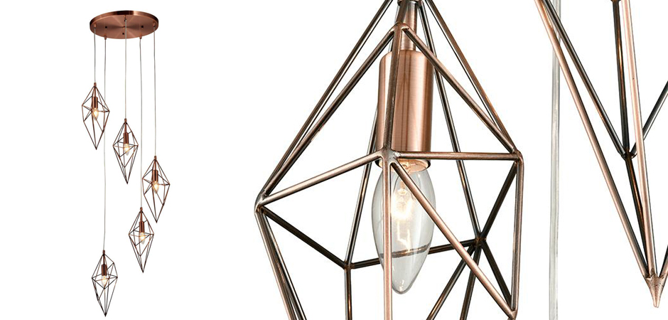 Люстра Volumetric Polygons Copper Люстра Volumetric Polygons Copper - Loft-Concept в Омске
