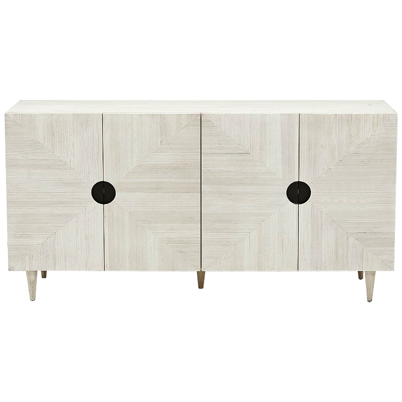 Комод Arjun Chest of Drawers ivory ( слоновая кость ) Черный в Омске | Loft Concept 