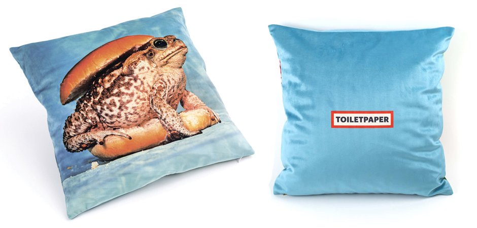 Подушка Seletti Cushion Toad Toiletpaper Подушка Seletti Cushion Toad Toiletpaper - Loft-Concept в Омске