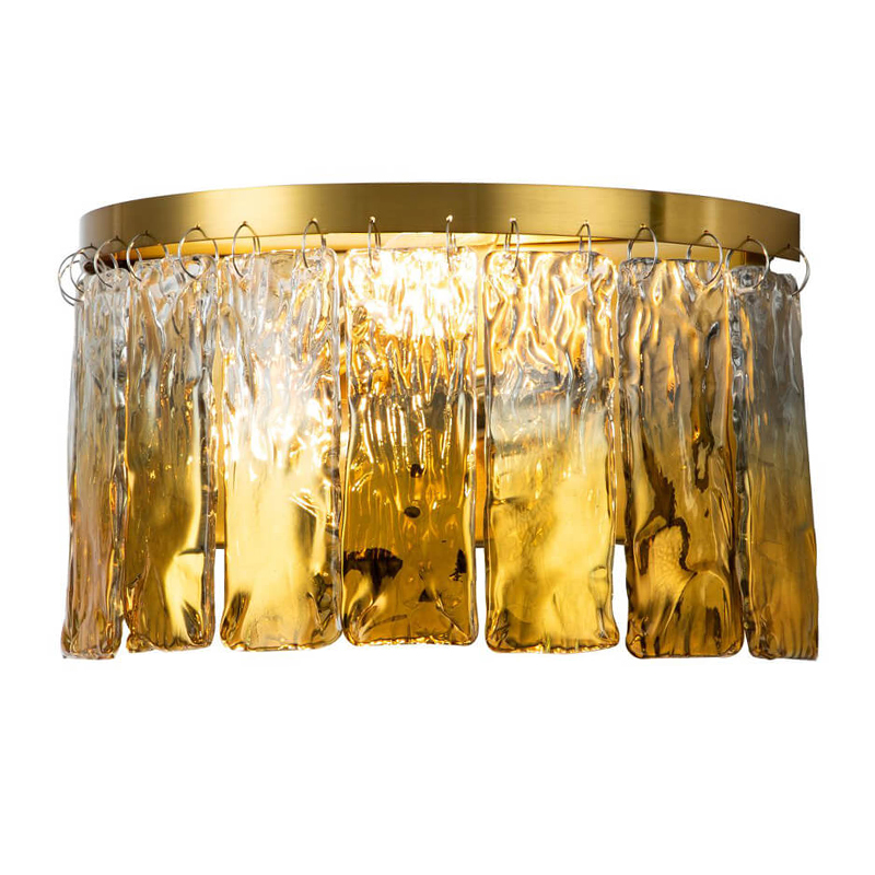 Бра Golden Ombre Wall Lamp Золотой в Омске | Loft Concept 