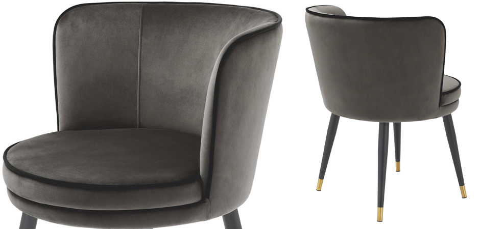 Стул Eichholtz Dining Chair Grenada grey Стул Eichholtz Dining Chair Grenada grey - Loft-Concept в Омске