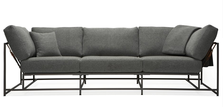 Диван Grey Wool Sofa Диван Grey Wool Sofa - Loft-Concept в Омске
