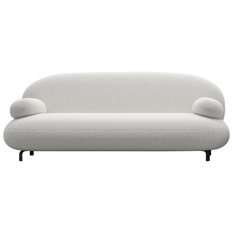 Диван Bethany White Sofa Белый Черный в Омске | Loft Concept 