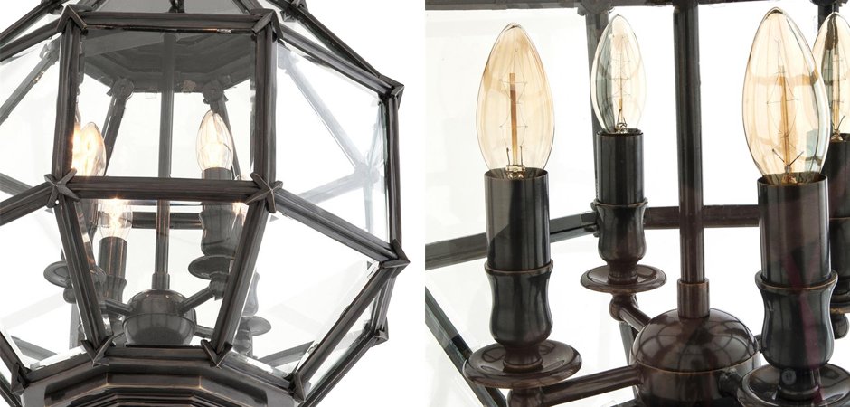 Люстра Lantern Owen Bronze S - Loft-Concept в Омске