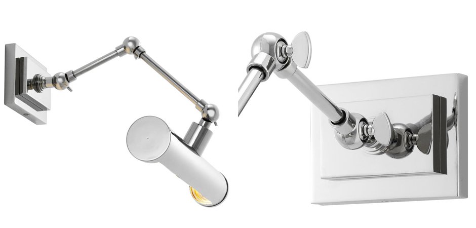 Бра Eichholtz Wall Lamp Pacific Nickel - Loft-Concept в Омске