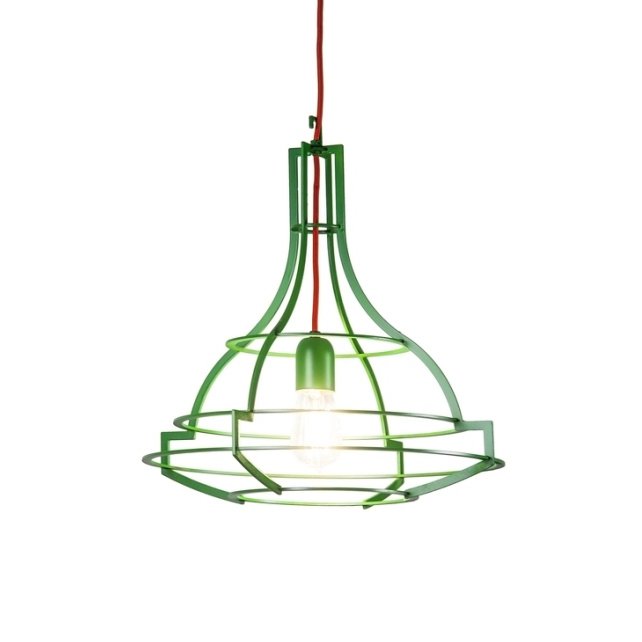 Подвесной светильник The Slims Pendant Green Зеленый в Омске | Loft Concept 