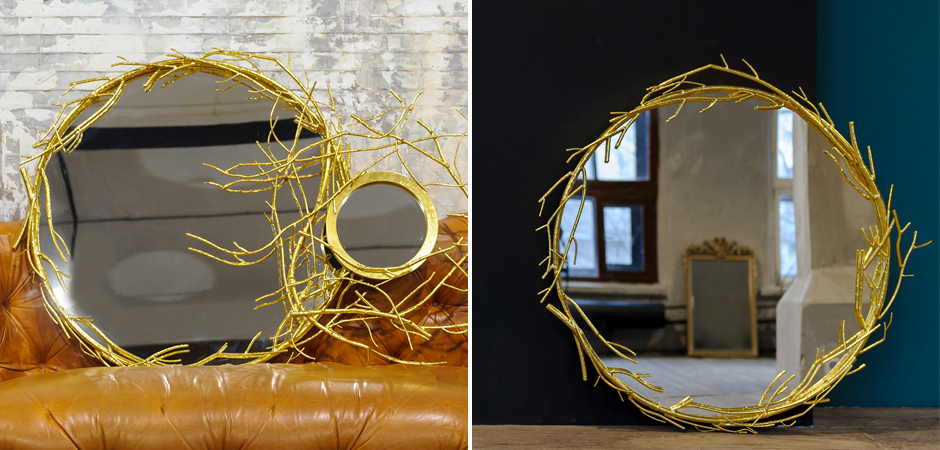 Зеркало Branch Wreath Mirror Зеркало Branch Wreath Mirror - Loft-Concept в Омске