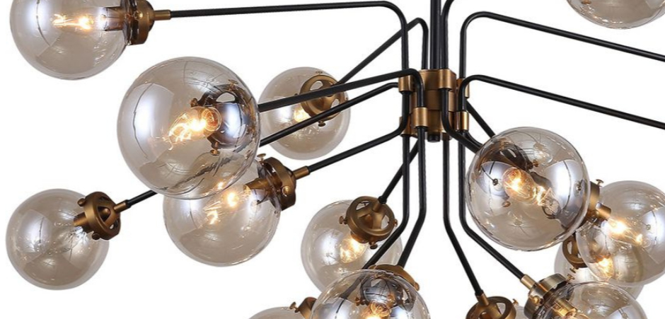 Большой Светильник Bistro Ceiling Globe 16 Большой Светильник Bistro Ceiling Globe 16 - Loft-Concept в Омске