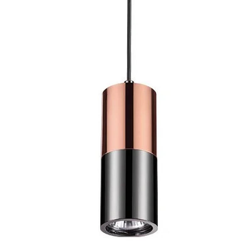 Подвесной светильник Modern Illumination Black & Copper Медь Черный в Омске | Loft Concept 