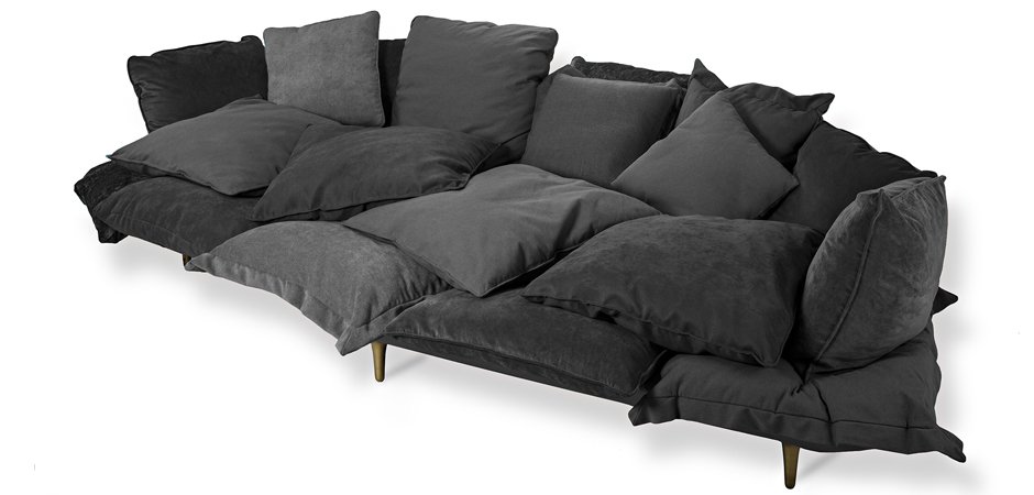 Диван Seletti Sofa Comfy charcoal grey Диван Seletti Sofa Comfy charcoal grey - Loft-Concept в Омске