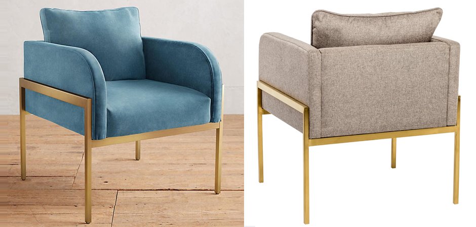 Кресло Velvet Ardmore Chair Кресло Velvet Ardmore Chair - Loft-Concept в Омске