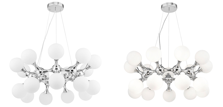 Люстра MOONDROP Chandelier Chromium 18 Люстра MOONDROP Chandelier Chromium 18 - Loft-Concept в Омске