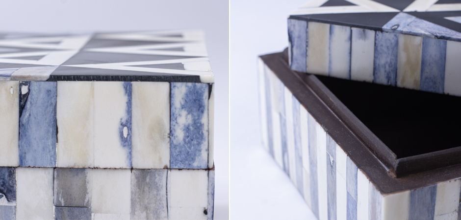 Шкатулка инкрустация костью Okapi Bone Inlay Box Шкатулка инкрустация костью Okapi Bone Inlay Box - Loft-Concept в Омске