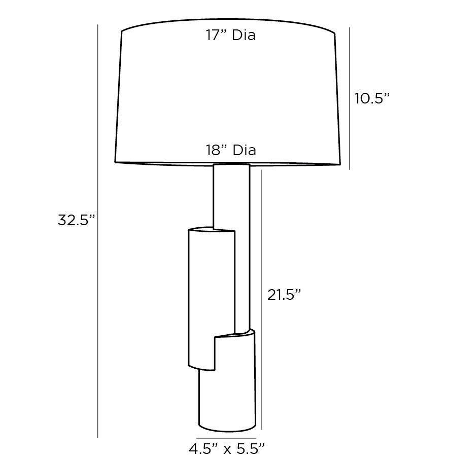 Дизайнерская настольная лампа PEPPERDINE LAMP в Омске