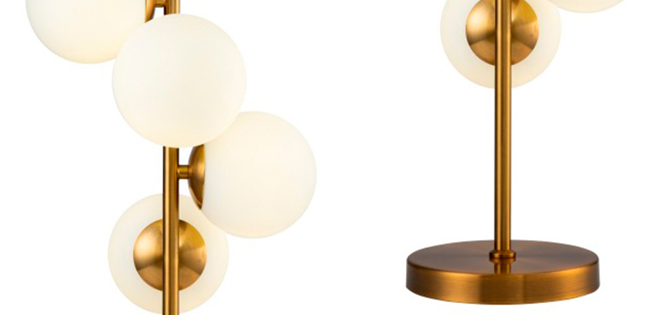 Настольная лампа White Balls Table lamp Настольная лампа White Balls Table lamp - Loft-Concept в Омске