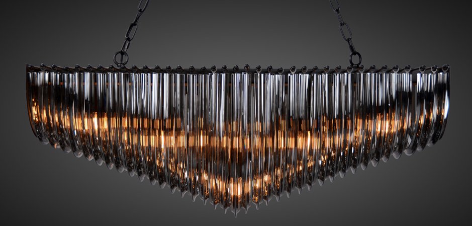 Люстра Retro Frozen Glass Chandelier 100 Люстра Retro Frozen Glass Chandelier 100 - Loft-Concept в Омске