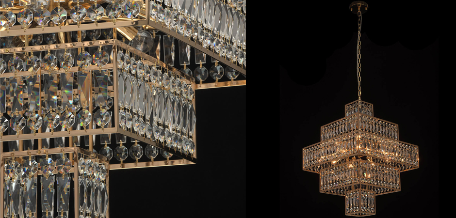 Люстра Crystal Inserts Lamp 16 Люстра Crystal Inserts Lamp 16 - Loft-Concept в Омске