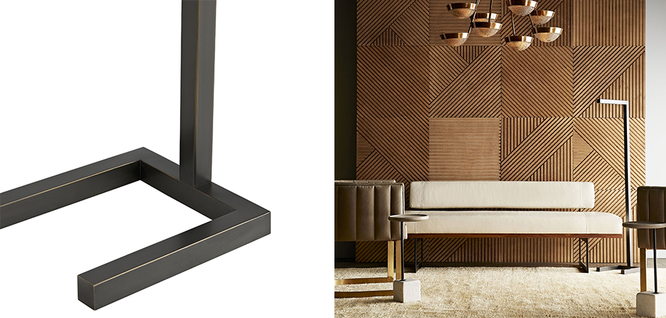Торшер Arteriors SALFORD FLOOR LAMP Black Торшер Arteriors SALFORD FLOOR LAMP Black - Loft-Concept в Омске