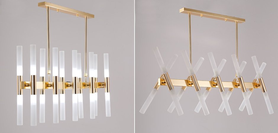 Подвесной светильник Rays X Gold Подвесной светильник Rays X Gold - Loft-Concept в Омске