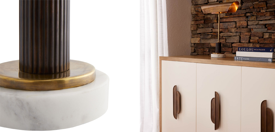 Дизайнерская настольная лампа LANSING LAMP - Loft-Concept в Омске