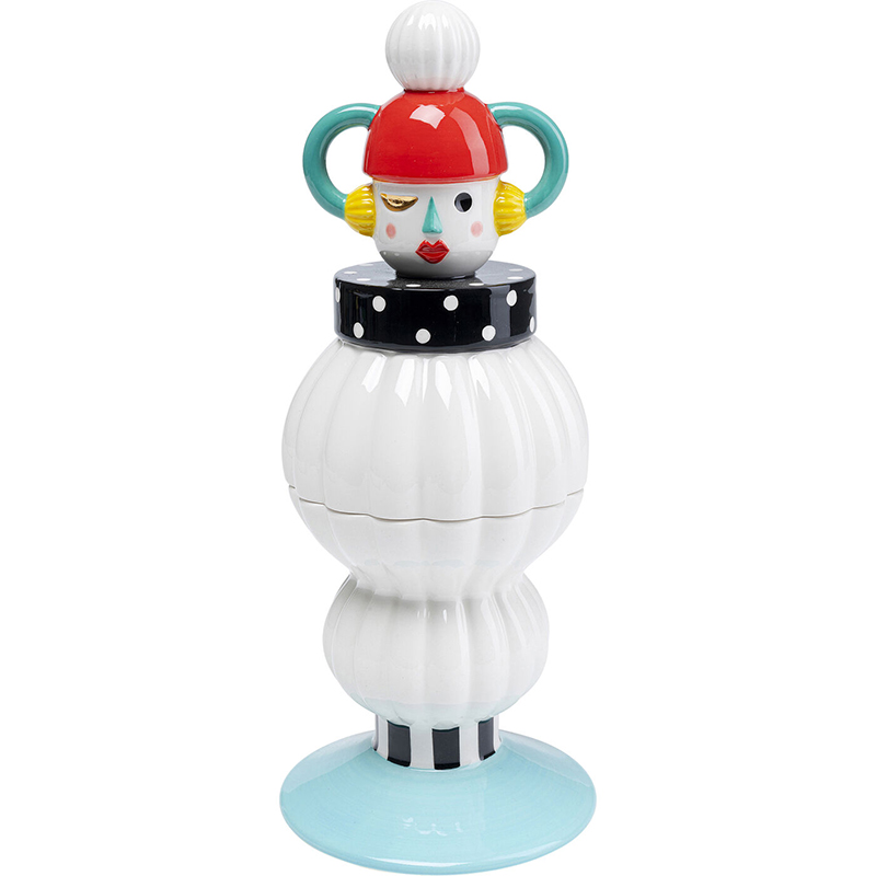 Ваза с крышкой Funny Doll Vase IV Мульти в Омске | Loft Concept 