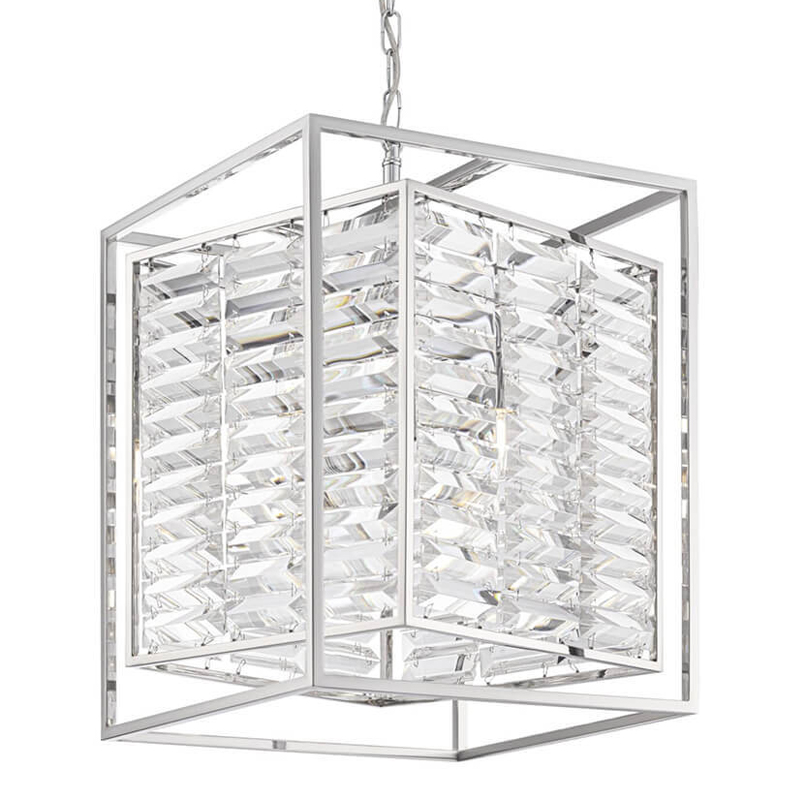 Люстра Algernon Light Chandelier chrome Хром в Омске | Loft Concept 