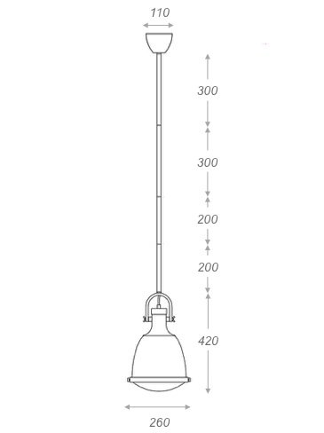 Подвесной светильник Lofter Oqulus Pendant в Омске