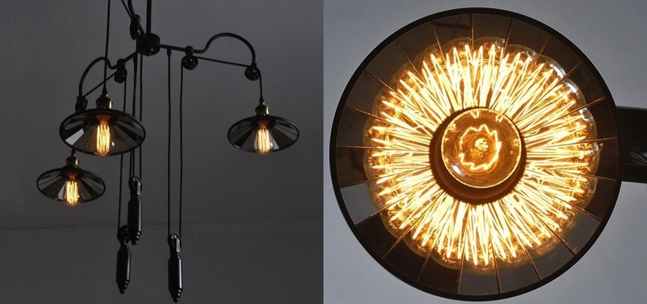 Люстра Loft Cone Pendant Reflector Balance 3 Люстра Loft Cone Pendant Reflector Balance 3 - Loft-Concept в Омске