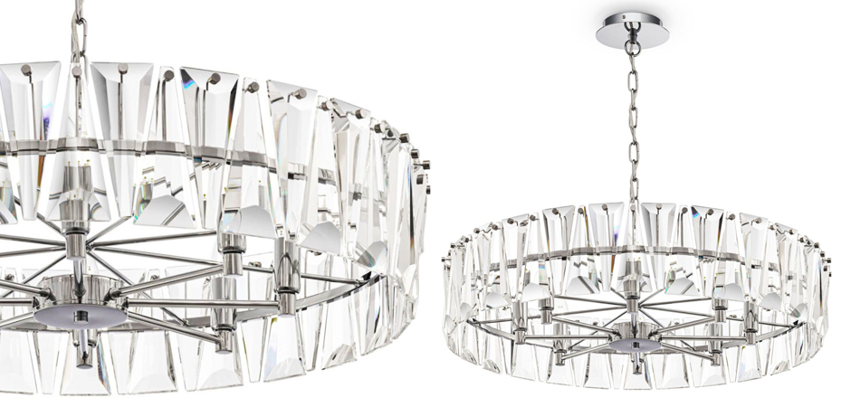 Люстра Ruby Crystal Chandelier Chrome 75 Люстра Ruby Crystal Chandelier Chrome 75 - Loft-Concept в Омске