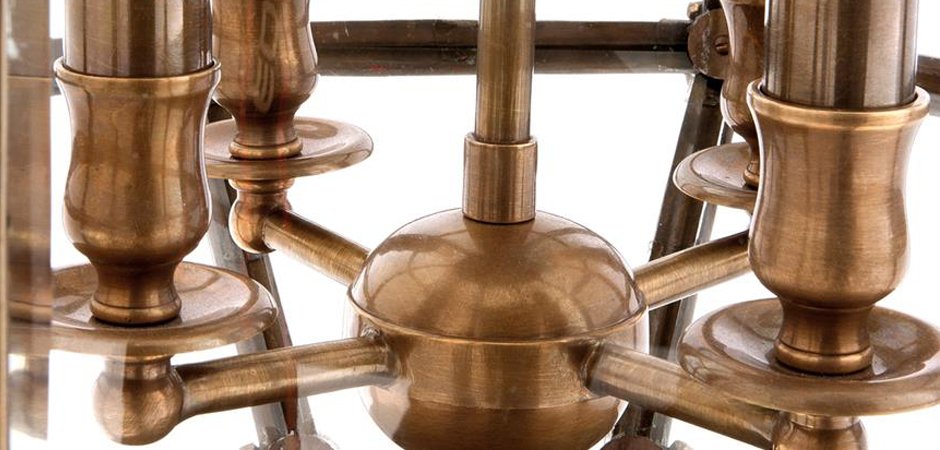 Люстра Lantern Owen Brass S - Loft-Concept в Омске