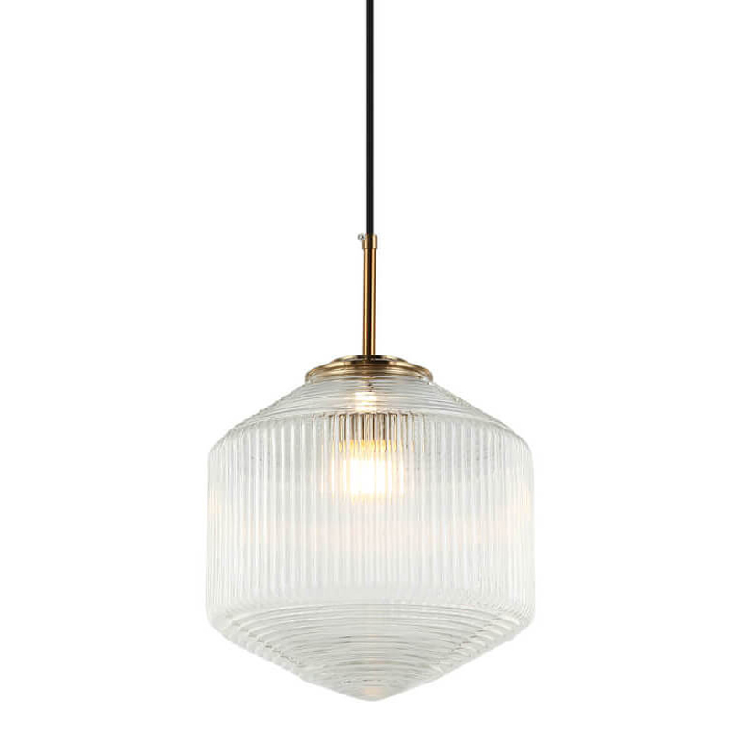 Подвесной светильник Clear Glass Pendant transparent Бронза Прозрачное Стекло в Омске | Loft Concept 