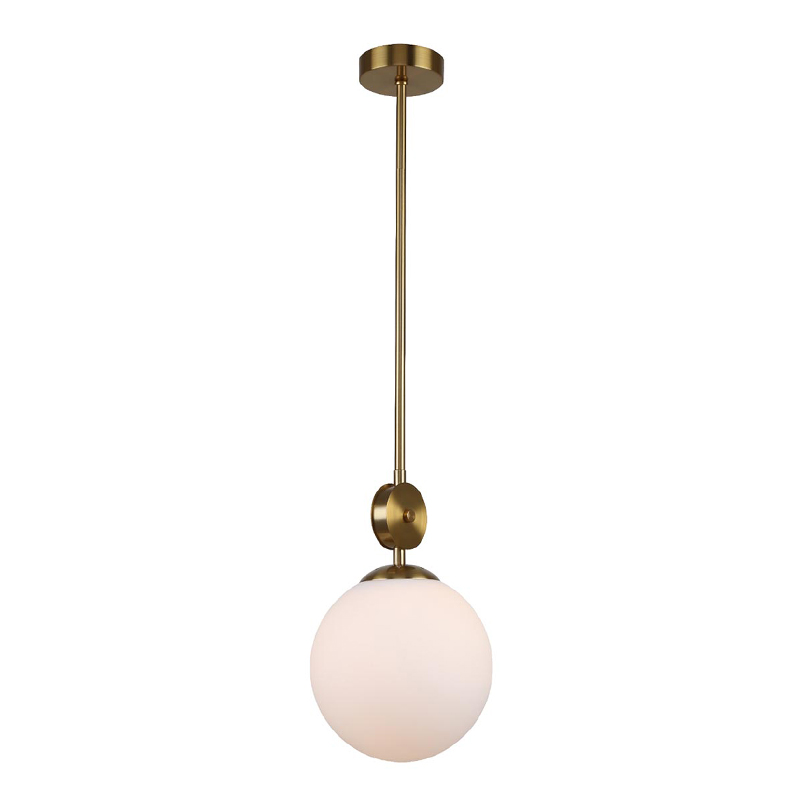 Подвесной светильник Kyran Bronze Hanging Lamp Бронза Белый в Омске | Loft Concept 