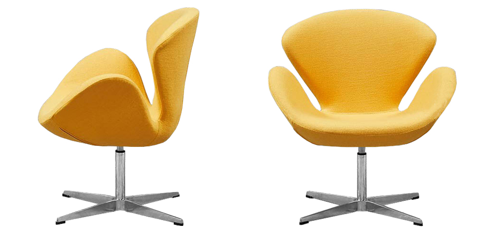 Кресло Swan Chair Yellow Кресло Swan Chair Yellow - Loft-Concept в Омске